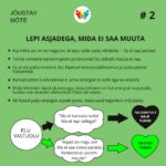 Lepi asjadega, mida ei saa muuta